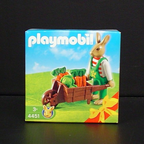 PLAYMOBIL 4451 Conejo de Pascua con la Carretilla