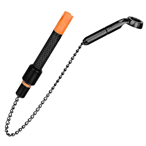 Pole Position Rizer Black Edition Hanger - Indicador de picada para pesca de carpas, color naranja