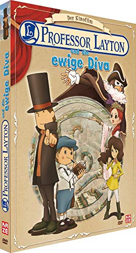 Professor Layton und die ewige Diva - Der Film - [DVD] Deluxe Edition [Alemania]