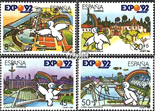 Prophila Collection España Michel.-No..: 2929-2932 (Completa.edición.) 1990 Expo `92 (Sellos para los coleccionistas)