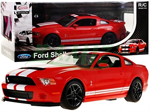 RASTAR RC Control Remoto Ford Shelby Mustang Gt500 1:14 - Rojo