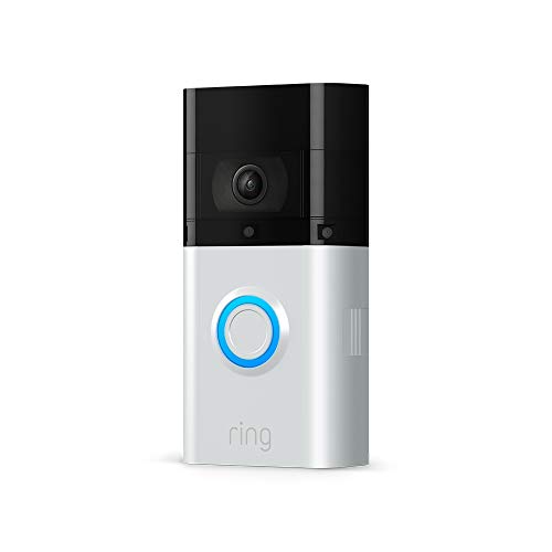 Ring Video Doorbell 3 Plus | Vídeo HD, detección de movimiento avanzada, vista previa de 4 segundos e instalación fácil | Incluye una prueba de 30 días gratis del plan Ring Protect