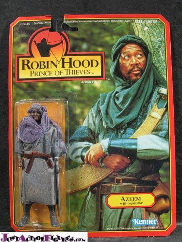 Robin Hood Prince of Thieves Azeem with Scimitar Action Figure by Kenner