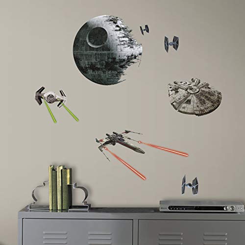 RoomMates Pegatinas de Pared Star Wars Naves Clasicas