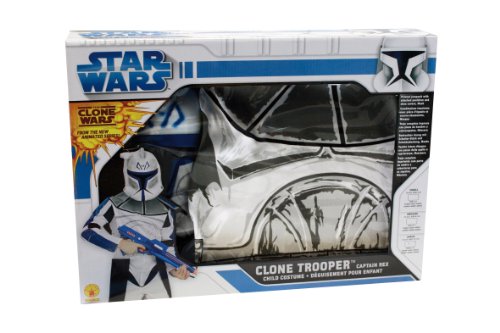 Rubies 3 41086 (Grösse L) - The Clone Wars - Clone Trooper Rex Vestuario Infantil