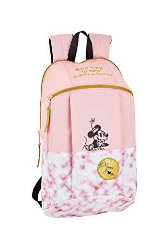 Safta - Minnie Mouse "Blogger" Oficial Mini Mochila Uso Diario 220x100x390mm