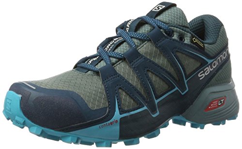 Salomon Speedcross Vario 2 GTX, Calzado de Trail Running para Mujer, Azul (Arctic/North Atlantic/Blue Bird), 36 EU