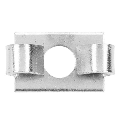 SALUTUYA Conector elástico de Resorte de Perfil de Aluminio de 20 Piezas Conector elástico de Resorte Fuerte Disponible(30 Series-Slot 8)