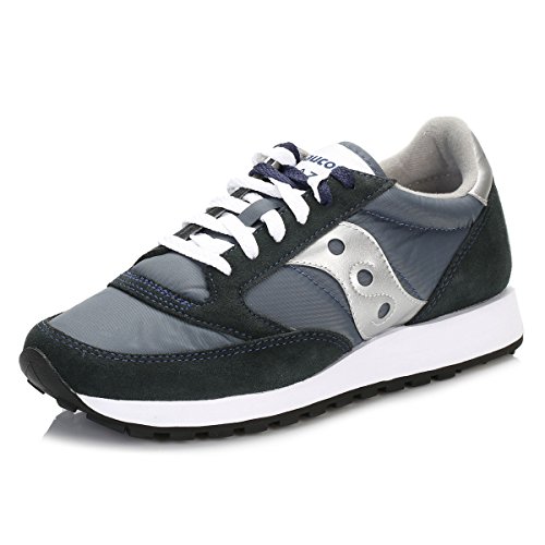 Saucony Jazz Original-M, Zapatillas para Hombre, Azul (Navy/Silver), 43 EU