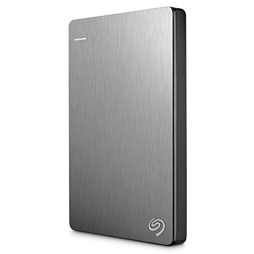 Seagate Backup Plus Slim - Disco duro externo portátil de 2.5' para PC y Mac (2 TB, USB 3.0) plata