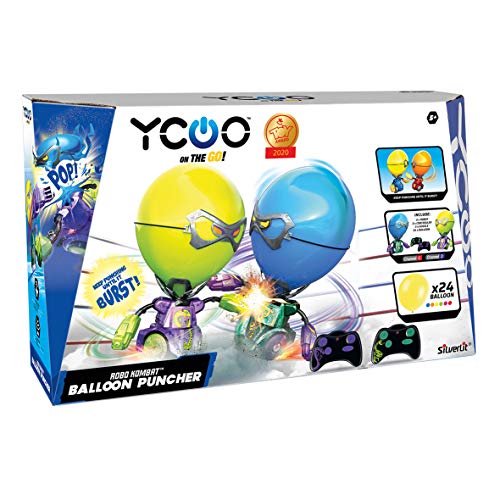 Silverlit Kombat Balloon, Robot, Robo Twin Pack, niños, batallas de Robots, Juguetes Combate, Regalos para niño (88038)