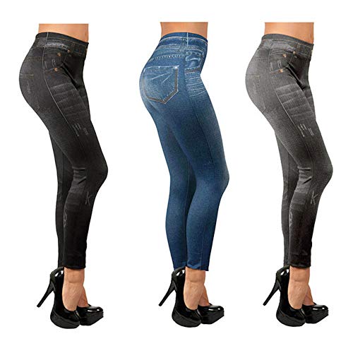 Slim Jeggings, Varios, S-M, Pack de 3