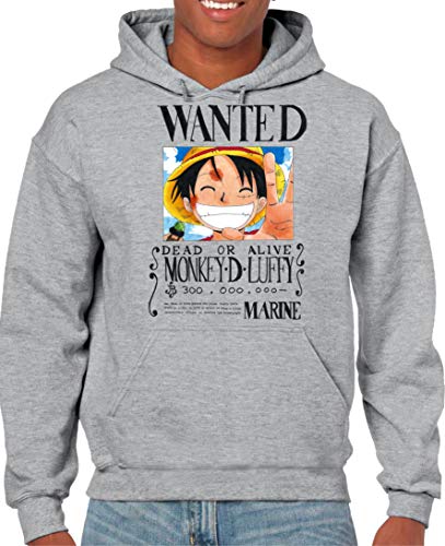 Sudadera de Hombre One Piece Manga Anime Luffy Sanji Roronoa 002 L