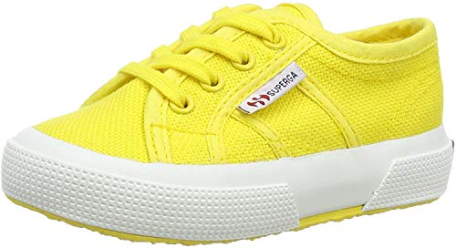 Superga 2750-bebj Baby Classic, Zapatillas Unisex niños, Amarillo (Sunflower), 22 EU