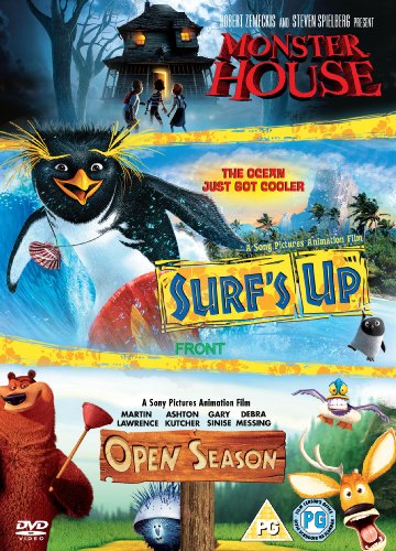 Surfs Up/Open Season/Monster House (3 Dvd) [Edizione: Regno Unito] [Reino Unido]