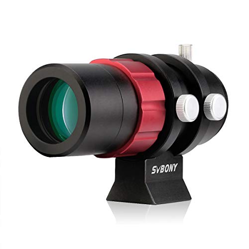 Svbony SV165 Buscador Telescopio 30mm Telescopio Guía con Enfocador Helicoidal F4 120 mm Telescopio Guiado Compatible con ZWO QHY Cámara de Guía Automática