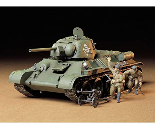 Tamiya 300035149 – 1: 35 WWII russicher Combate T34/76 chtz v.43, 2 Unidades