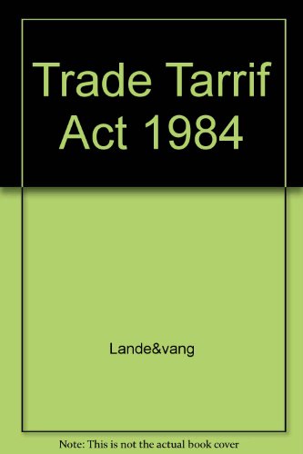 Trade Tarrif Act 1984