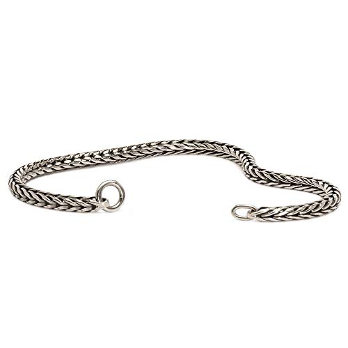 Trollbeads Plata Bracelet Pulsera, 22 cm