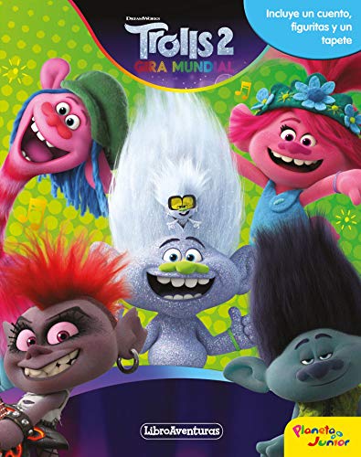 Trolls 2. Libroaventuras: Incluye un cuento, figuritas y un tapete