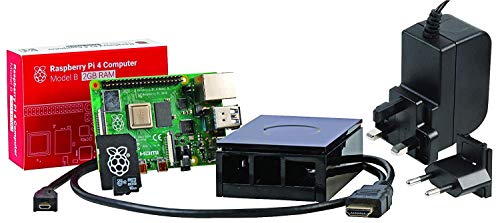 U: Create Kit de Inicio Raspberry Pi 4 Modelo B 2GB, Negro