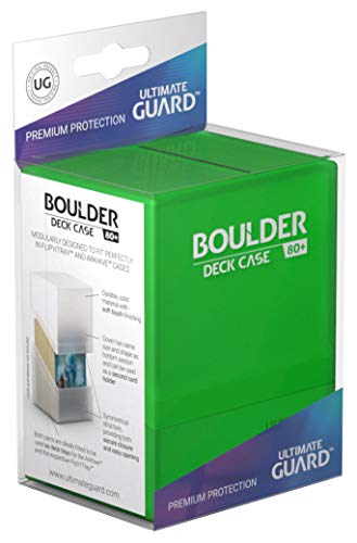 Ultimate Guard Boulder Deck Case - Caja para 80 Cartas, tamaño estándar, Color Amatista