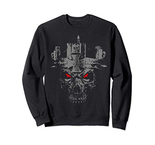 US WWE Triple H Skull 01 Black Sudadera