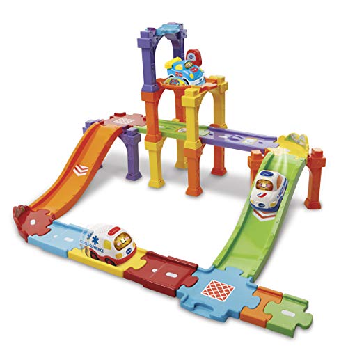 VTech- Pistas para la colección tut bólidos, Multicolor (3480-188205)