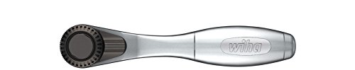 WIHA 36931 - Carraca para bits de 90 mm con rueda dentada SB 246-3001 Ratchet 1/4'' Ref. SB2463001