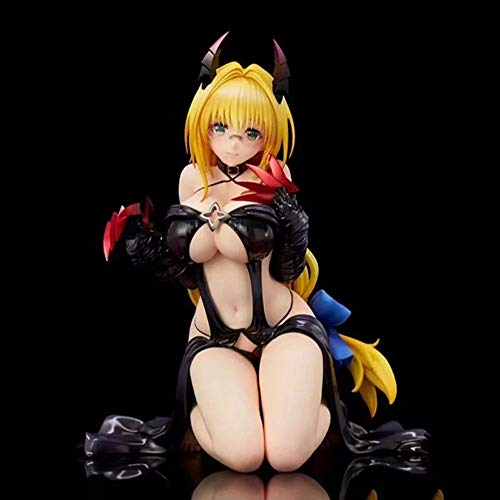 WISHVYQ TO Love Pack Queen Anime Modelo Tiayou Diablo Figura en Caja Versión Escultura Decoración Estatua Muñeca Modelo Altura 16cm