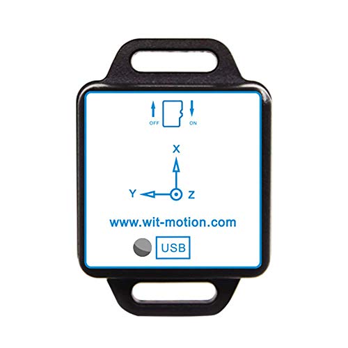 WT901SDCL Alta precisión 9 ejes interno 16 almacenamiento de tarjeta SD Sensor AHRS, ángulo digital de 3 ejes + giroscopio + acelerómetro + brújula MPU9250 (filtrado Kalman, salida 200 Hz) para PC