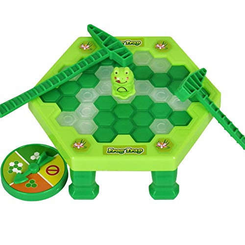 Xinchangda Trap Board Game Penguin Mini Juego De Mesa De Rompecabezas para Niños para Rescatar Al Pingüino Juguete De Martillo Rompehielos, Adecuado para Juegos Interactivos De Fiesta