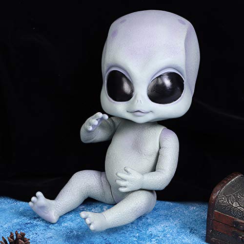 Xinde Bebé alienígena Realista, muñeca alienígena de colección, Sentimientos conmovedores cómodos para niños Adultos(Alien)