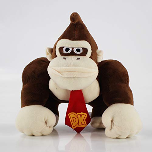 xinyawl Juguete de Peluche 26 Cm Donkey Kong Super Mario Bros Felpa Suave Juguetes De Muñeca De Peluche para Regalos De Niños