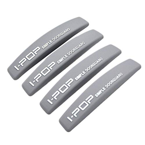 Yihaifu Puerta 4PCS / Set de vagones Edge anticolisión de Gaza Impermeable Coche a Prueba de arañazos Duradero de Gaza Borde de Puerta a Prueba de arañazos, Tipo 2, Gris