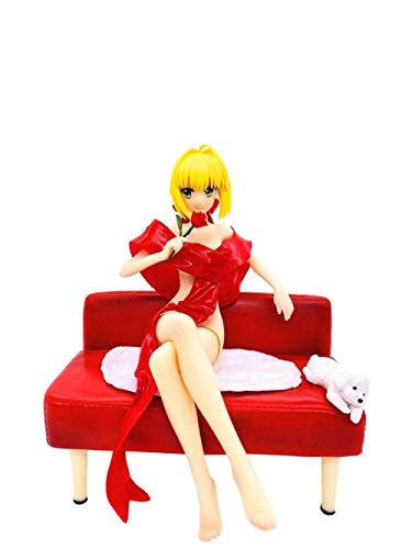 ymdmds 20 cm Fate Stay Night Night Fate Nero Claudius Vestido Albornoz Bath Bath Bath Boxed Sculpture Regalo Modelo Artwork Anime