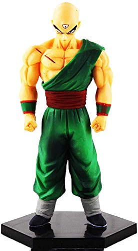 YUNLILI Modelo de Personaje Personajes de Anime Modelo Dragon Ball Z Tenshinhan Super Saiyan Action Figure PVC Statuette Colección Doll 16cm