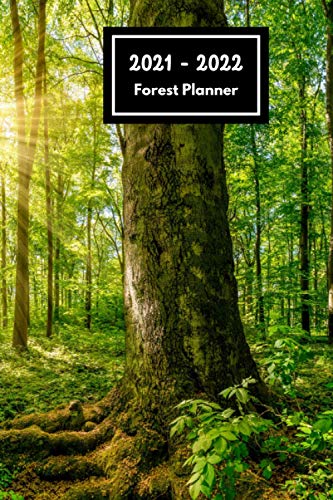 2021-2022 Forest Planner: Beautiful Forest Planner for 2021-2022 Two planning pages per week