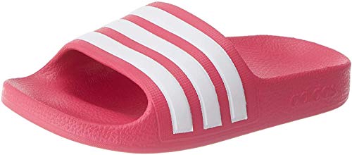 adidas Adilette Aqua, Sandalia Unisex Adulto, Rosa (Real Magenta/Footwear White/Real Magenta), 36 EU