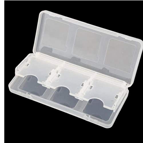 AYRSJCL 6-en-1 Caja del Cartucho de Caja de Tarjeta de Juego para Nintendo 3DS XL LL NDS