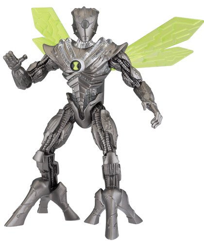 Ben 10 - 27545 - Alien Swarm - Figuras Acción DX - Nanomech - circ. 16 cm