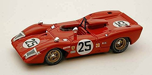 Best Model BT9298 Ferrari 312 P Spider N.25 Sebring 1969 ANDRETTI-Amon 1:43 Compatible con