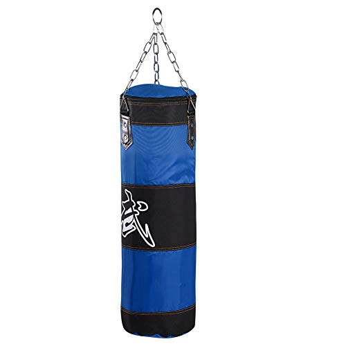 Bolsa de arena de boxeo pesado, bolsa de entrenamiento de boxeo colgante Bolsa de energía rellenable, para entrenamiento de kickboxing tailandés en gimnasio(80cm hollow buy one get two free)