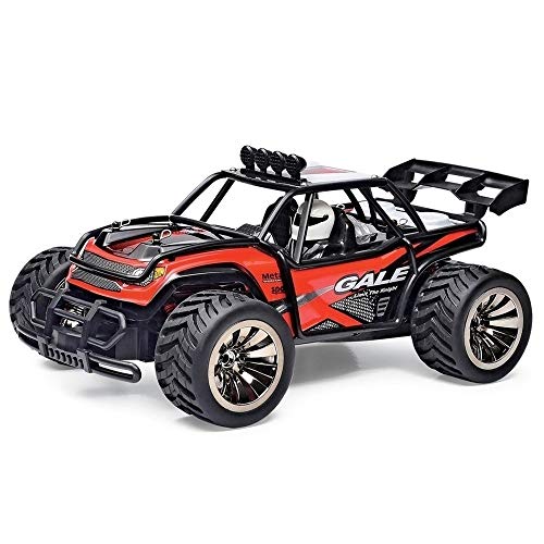 BSQS1 1:16 RC Off Road control remoto 50M 4x4 4WD 2.4Ghz control de radio del coche de alta velocidad del carro de monstruo Rock Racing Buggy orugas desierto vehículo eléctrico de juguete Hobby regalo