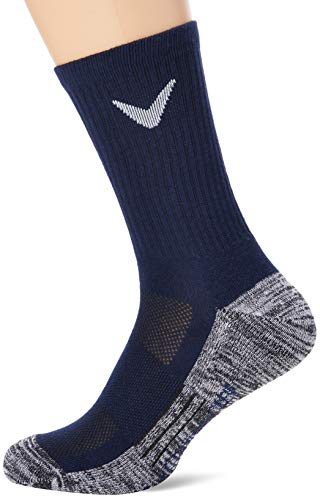 Callaway Men´S Tour Cotton Crew Calcetines deportivos, Azul (Azul Navy 5619004), One Size (Tamaño del fabricante:L/XL) para Hombre