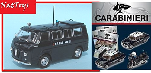 Carabinieri Alfa Romeo F12 1970 Modellino De Agostini 1:43 Die Cast Model +fas.20