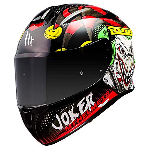 CASCO MT TARGO JOKER A1 NEGRO BRILLO (L)