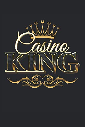 Casino King: Gamer player gambling Las Vegas gifts notebook lined (A5 format, 15.24 x 22.86 cm, 120 pages)