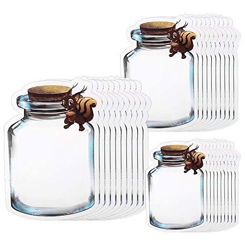 CHEPL Mason Jar Bottles Bags 30 Piezas Mason Jar Bottle Bags Reusable Mason Bottle Jar Zipper Bags Bolsas de Tarro para Viajes Camping Picnic