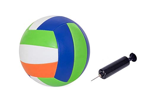 Club Nautico Pelota Balón Voley Playa Multicolor con Bomba Manual